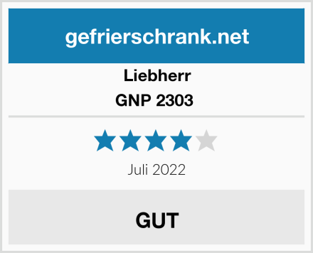 Liebherr GNP 2303  Test
