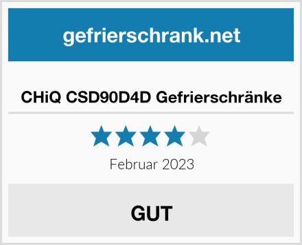  CHiQ CSD90D4D Gefrierschränke Test