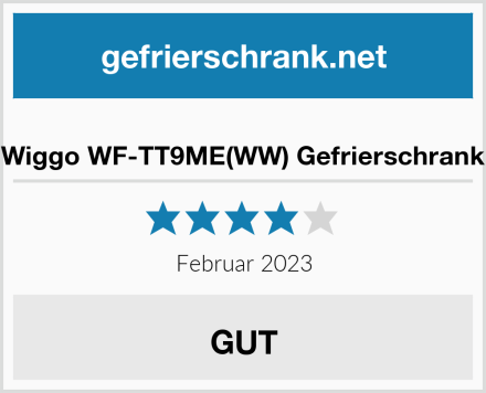  Wiggo WF-TT9ME(WW) Gefrierschrank Test
