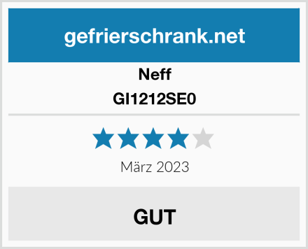 Neff GI1212SE0 Test