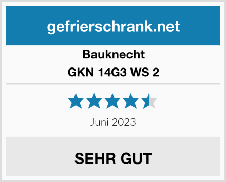 Bauknecht GKN 14G3 WS 2 Test