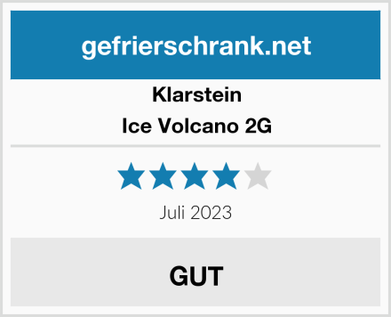 Klarstein Ice Volcano 2G Test