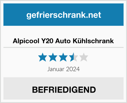  Alpicool Y20 Auto Kühlschrank Test