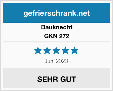 Bauknecht GKN 272  Test